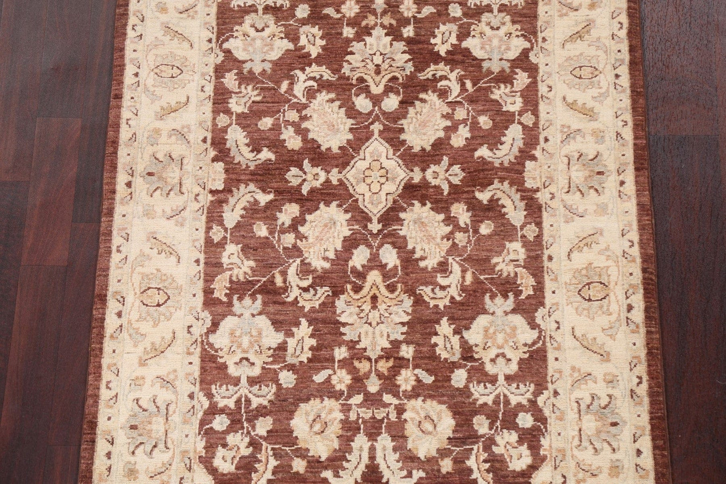 Vegetable Dye Chobi Peshawar Handmade Rug 3x5