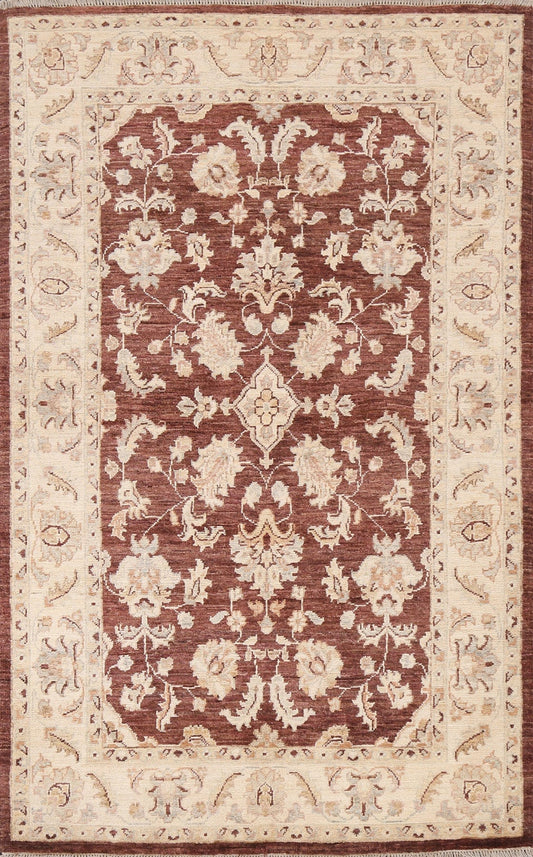 Vegetable Dye Chobi Peshawar Handmade Rug 3x5