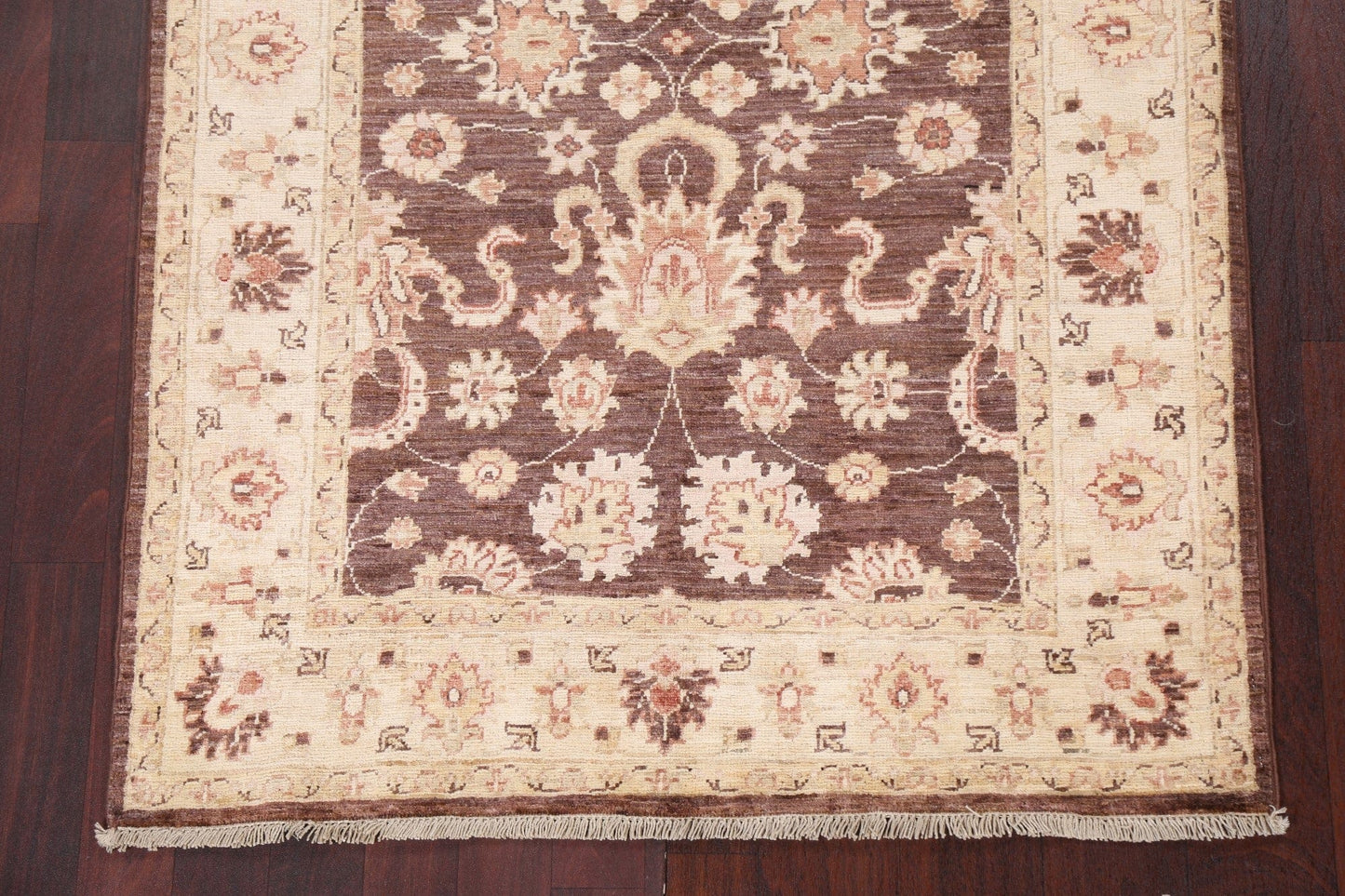 Vegetable Dye Chobi Peshawar Handmade Rug 3x5