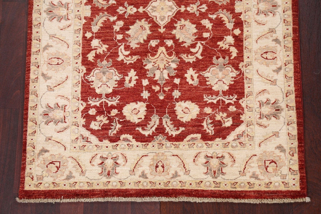 Vegetable Dye Chobi Peshawar Handmade Wool Rug 3x5