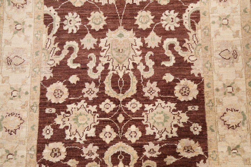 Vegetable Dye Chobi Peshawar Handmade Wool Rug 3x5