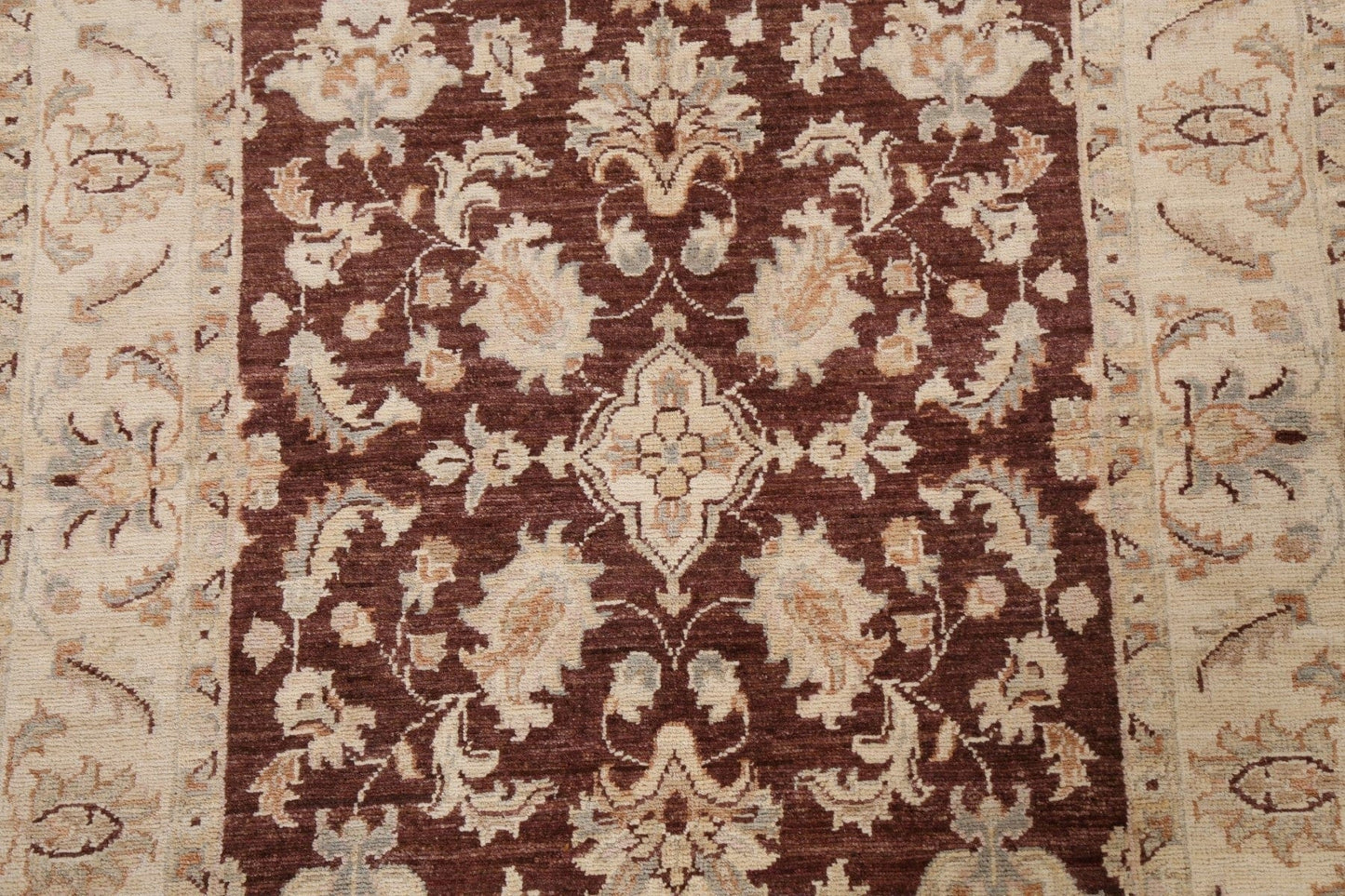 Vegetable Dye Chobi Peshawar Handmade Rug 3x5