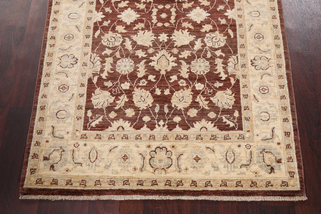 Vegetable Dye Chobi Peshawar Wool Rug 3x5