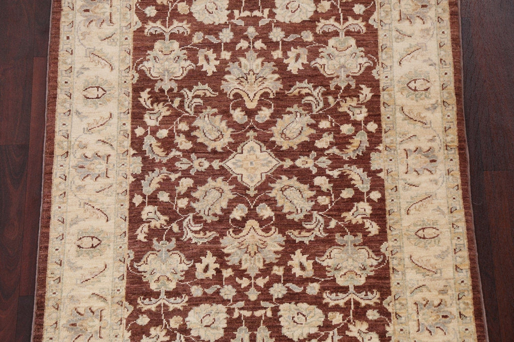 Vegetable Dye Chobi Peshawar Handmade Wool Rug 3x5