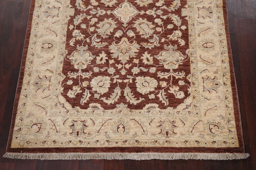 Vegetable Dye Chobi Peshawar Handmade Wool Rug 3x5