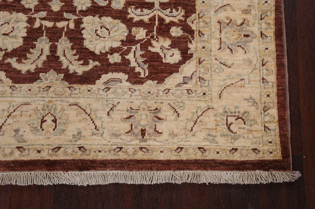 Vegetable Dye Chobi Peshawar Handmade Wool Rug 3x5