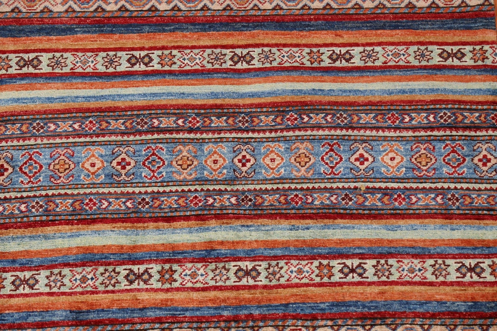 Vegetable Dye Tribal Kazak Wool Rug 3x5