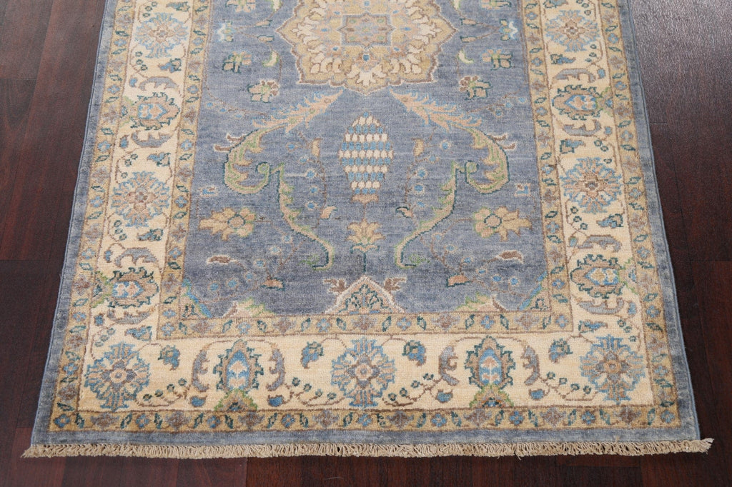 Vegetable Dye Chobi Peshawar Handmade Wool Rug 3x5