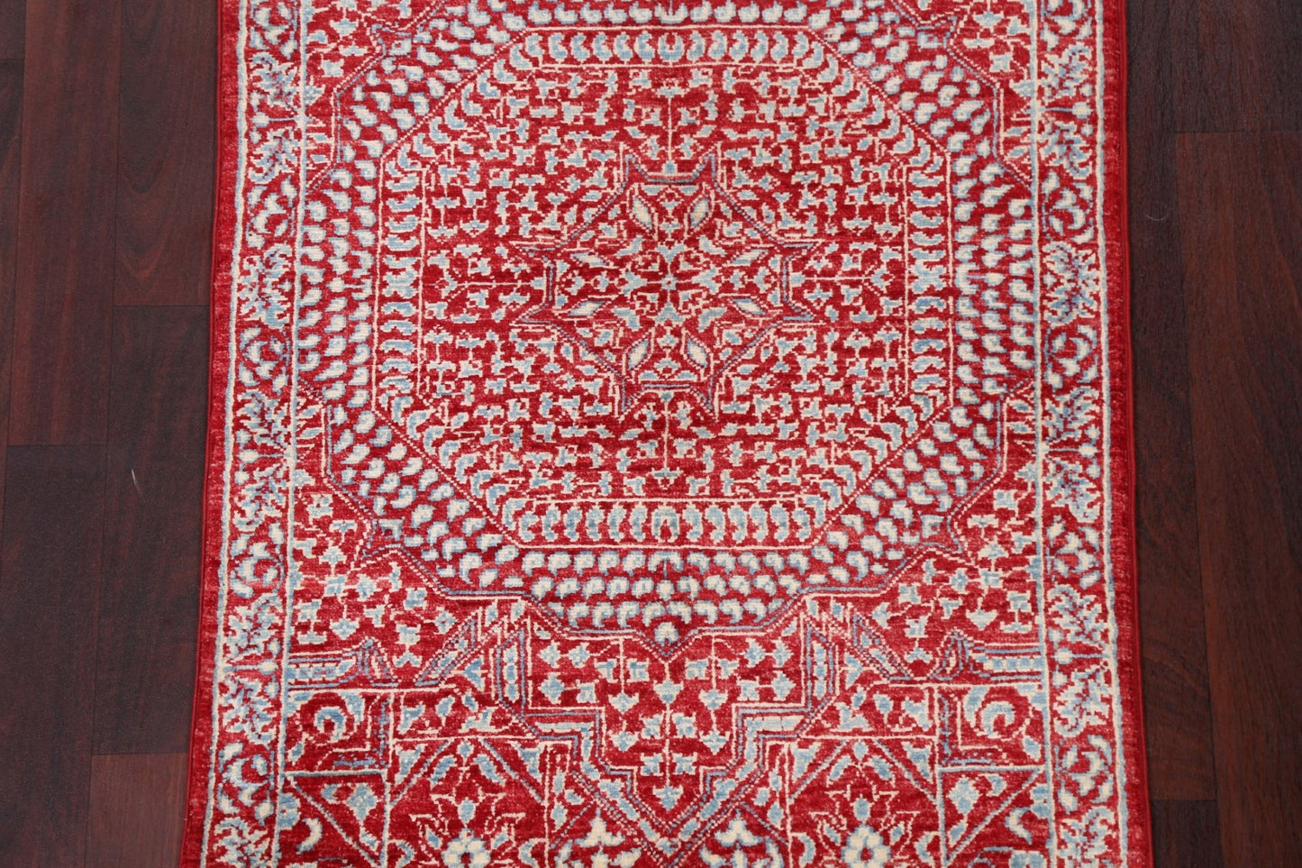 Vegetable Dye Kazak Wool Handmade Rug 3x4