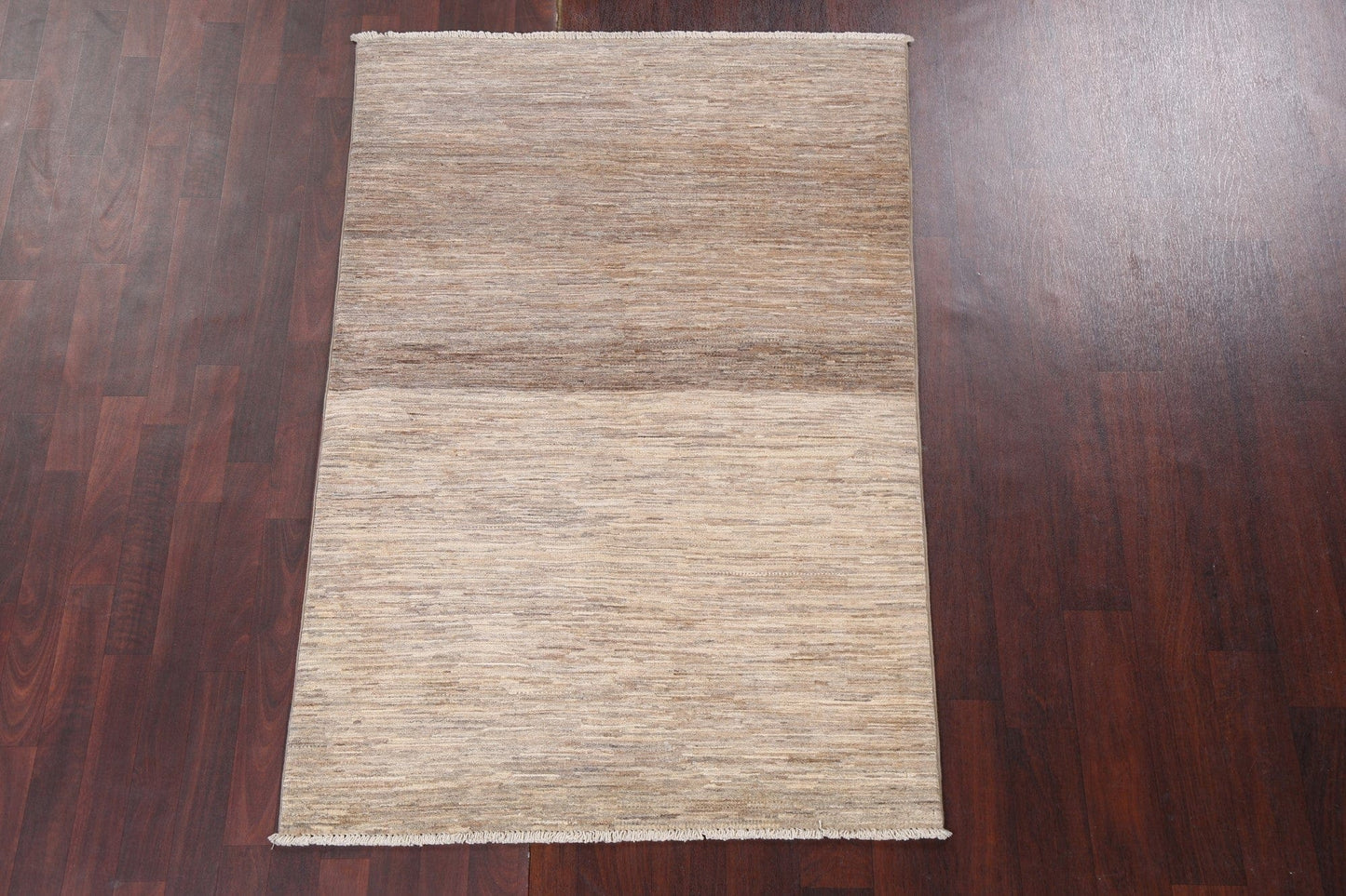 Earth-Tone Gabbeh Kashkoli Modern Area Rug 4x6