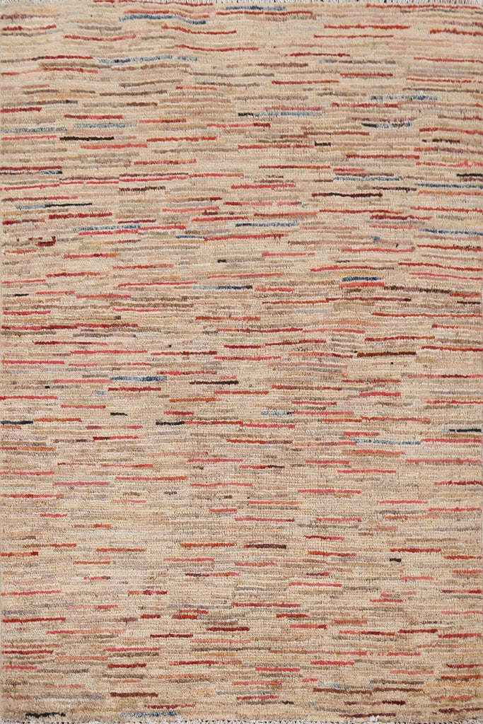 Contemporary Gabbeh Kashkoli Handmade Rug 2x3