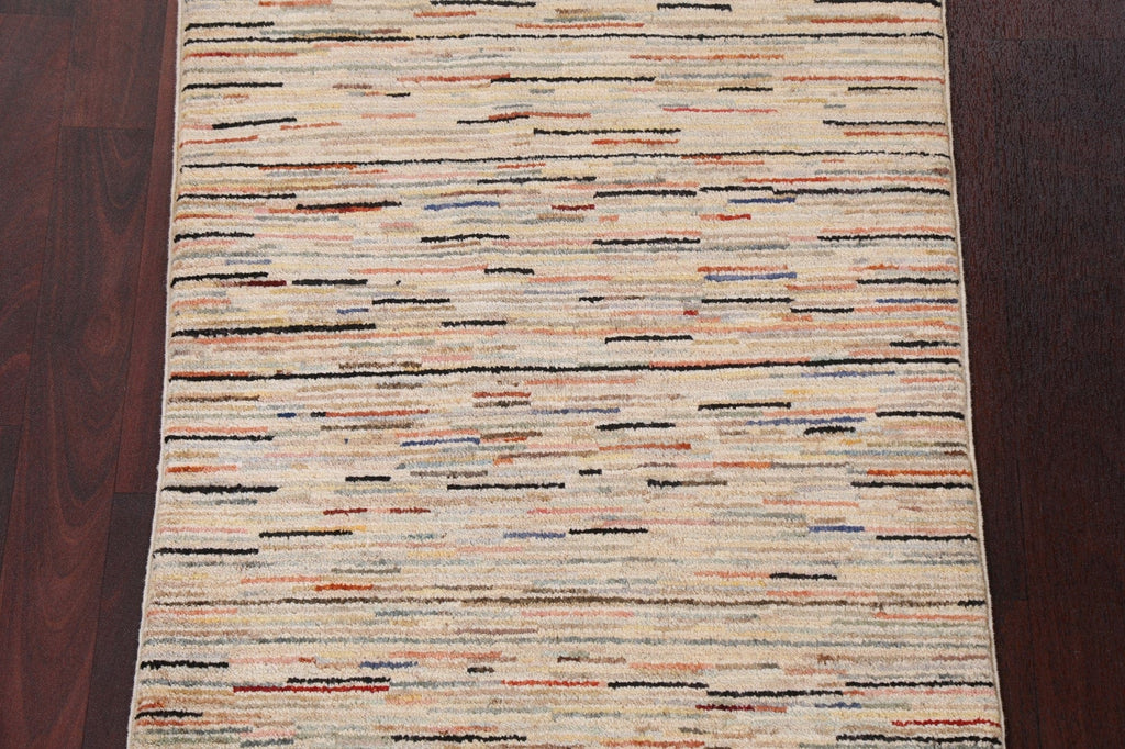 Modern Gabbeh Kashkoli Handmade Rug 2x3