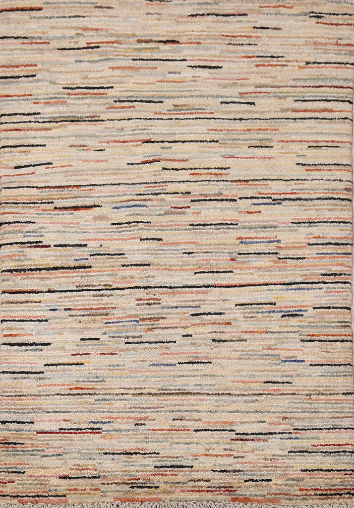 Modern Gabbeh Kashkoli Handmade Rug 2x3