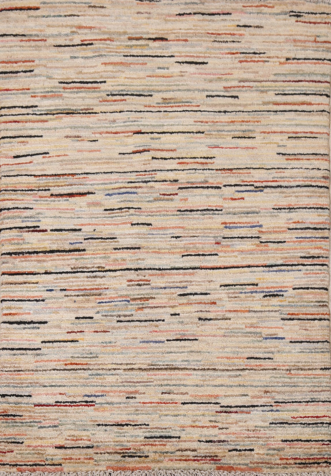 Modern Gabbeh Kashkoli Handmade Rug 2x3