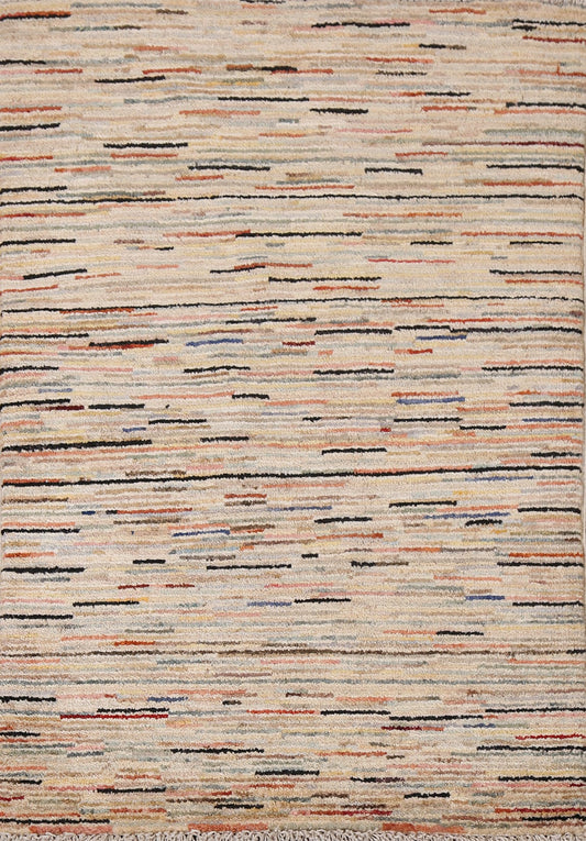 Modern Gabbeh Kashkoli Handmade Rug 2x3