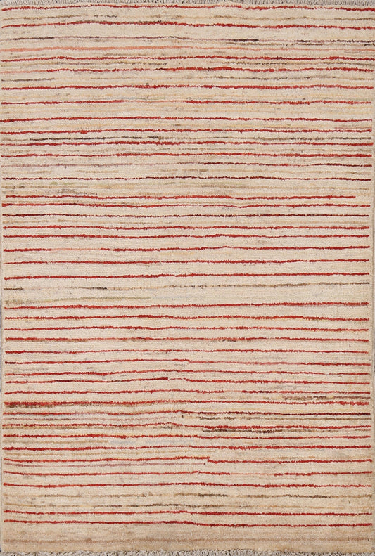 Contemporary Gabbeh Kashkoli Handmade Rug 3x4