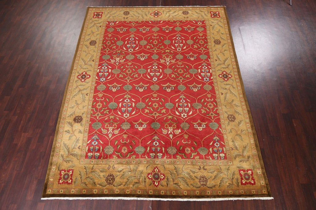 Vegetable Dye Nepalese Wool Area Rug 9x12