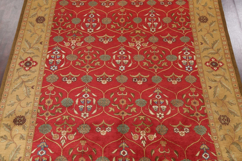 Vegetable Dye Nepalese Wool Area Rug 9x12