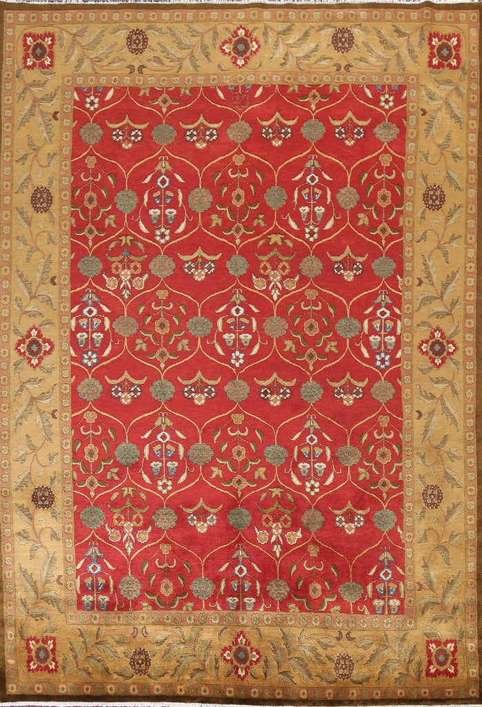 Vegetable Dye Nepalese Wool Area Rug 9x12