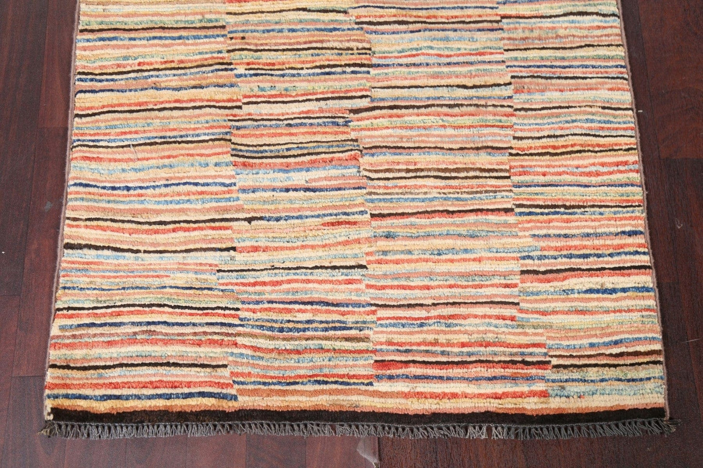 Wool Gabbeh Kashkoli Handmade Rug 3x4