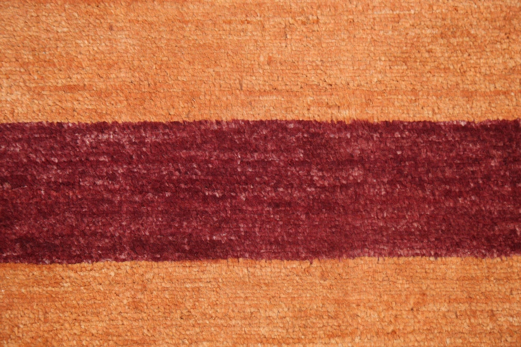 Red Gabbeh Kashkoli Handmade Wool Rug 3x5