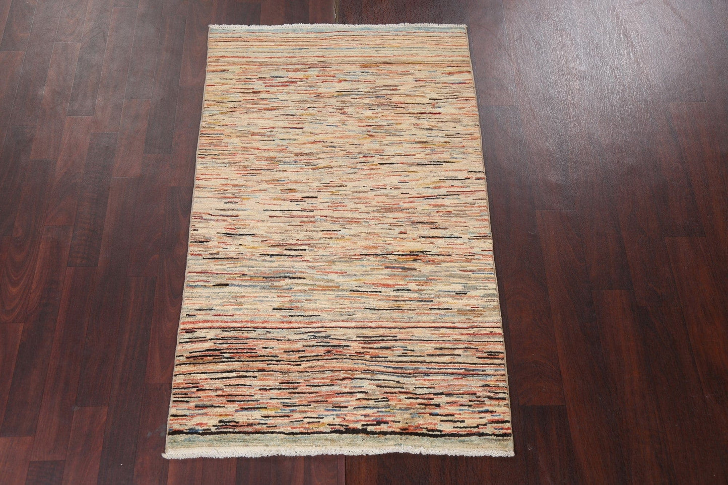 Handmade Gabbeh Kashkoli Wool Modern Rug 3x5