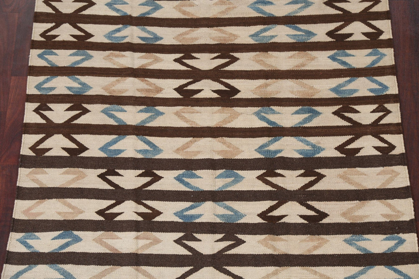 Natural Dye Kilim Oriental Area Rug 5x7