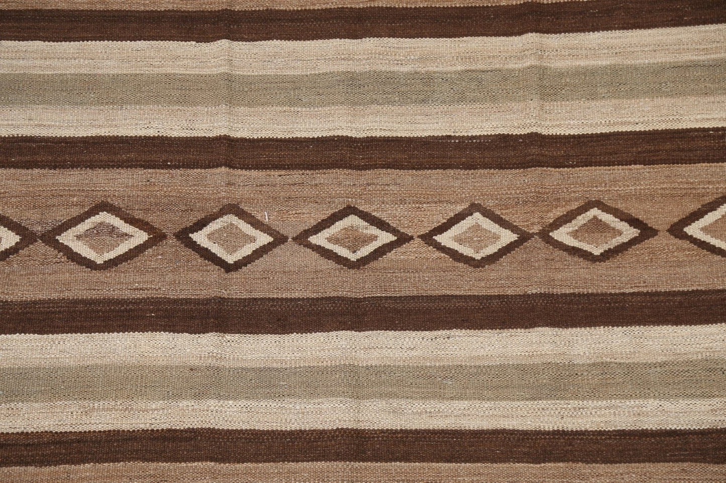 Natural Dye Tribal Kilim Wool Area Rug 5x7