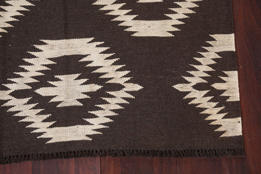 Natural Dye Kilim Oriental Area Rug 5x7