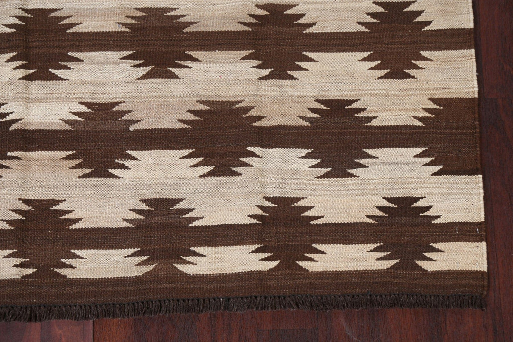 Vegetable Dye Kilim Oriental Area Rug 5x7