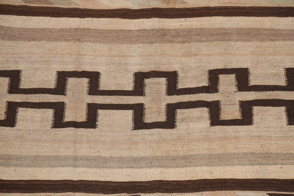 Natural Dye Tribal Kilim Oriental Area Rug 5x7