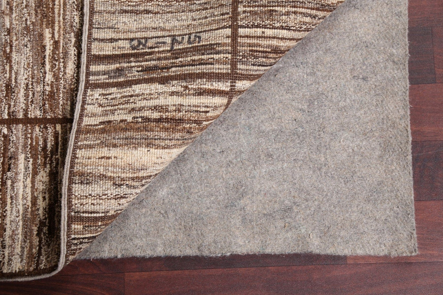 Earth-Tone Gabbeh Kashkoli Wool Area Rug 5x8