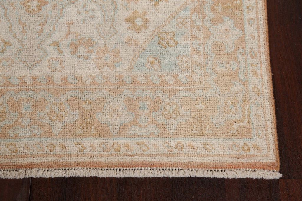 Vegetable Dye Oushak Turkish Area Rug 4x6