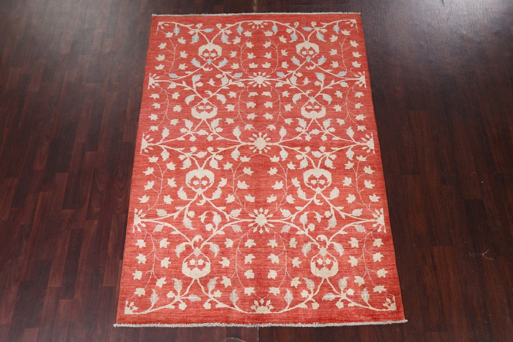 Vegetable Dye Ziegler Handmade Area Rug 6x8