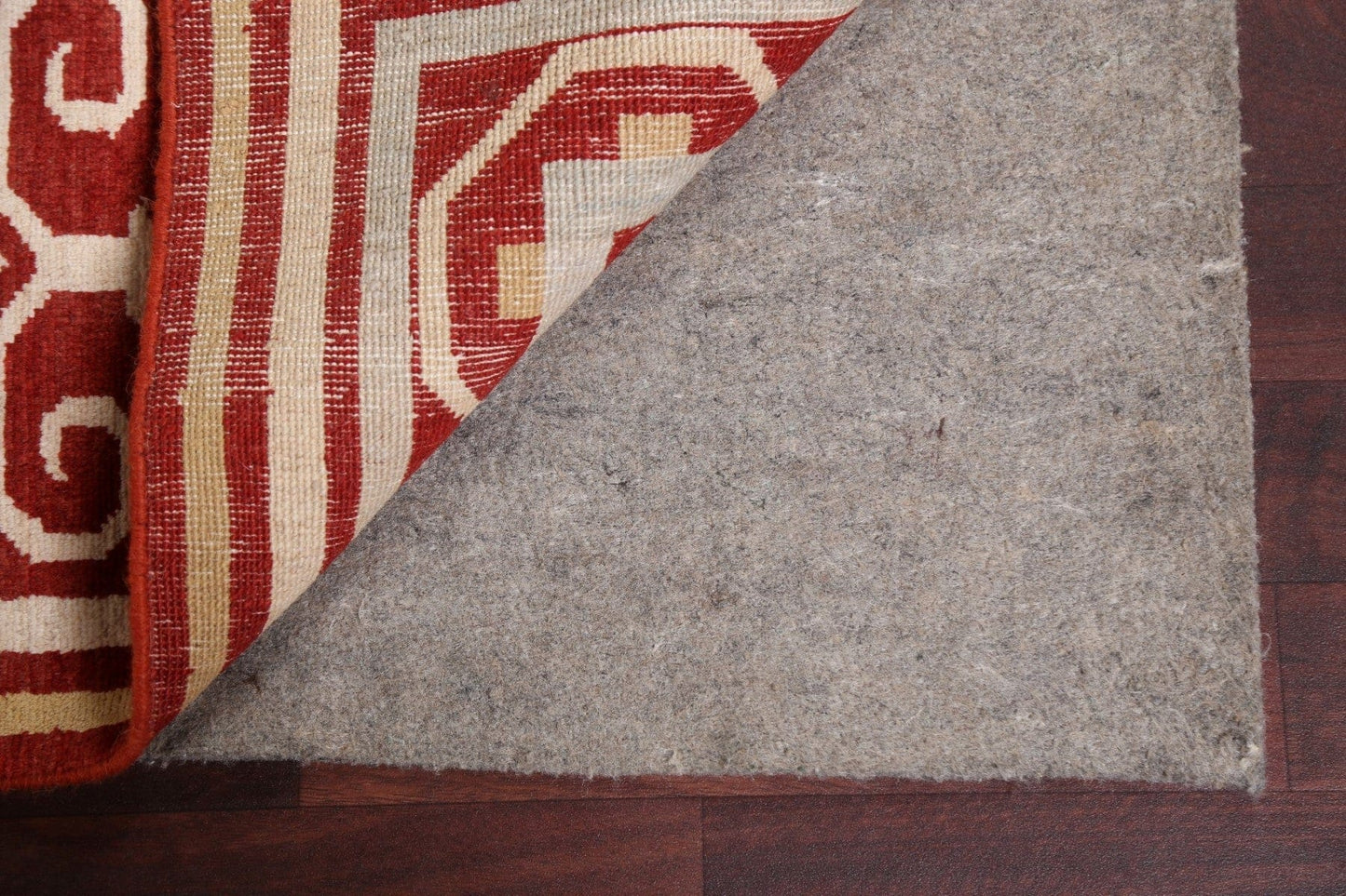 Red Gabbeh Kashkoli Wool Area Rug 5x8