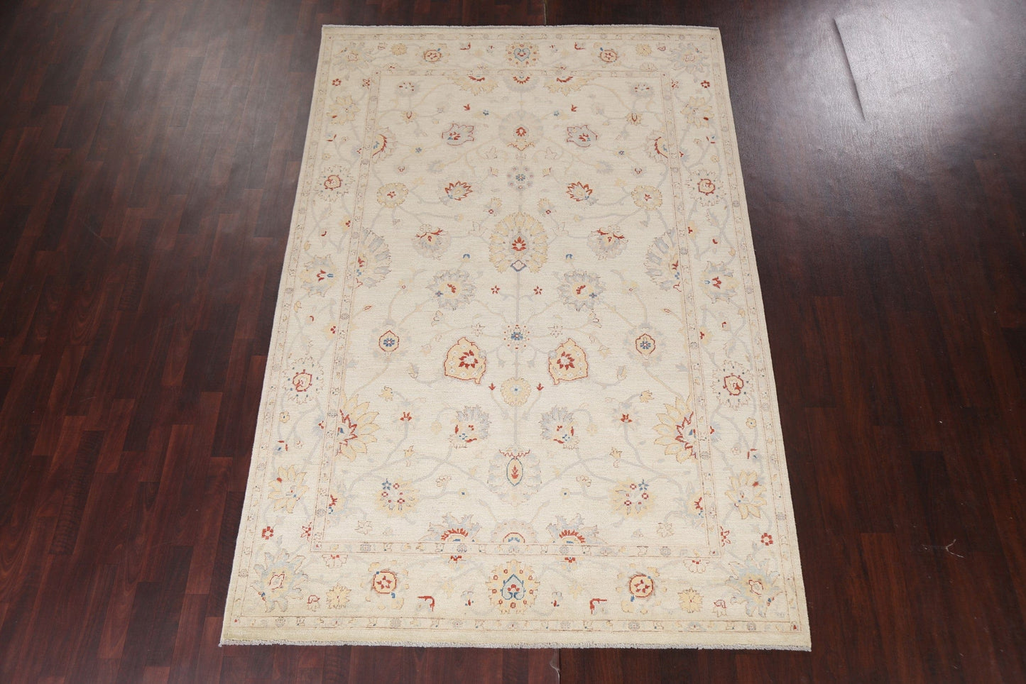 Vegetable Dye Chobi Peshawar Handmade Area Rug 7x10