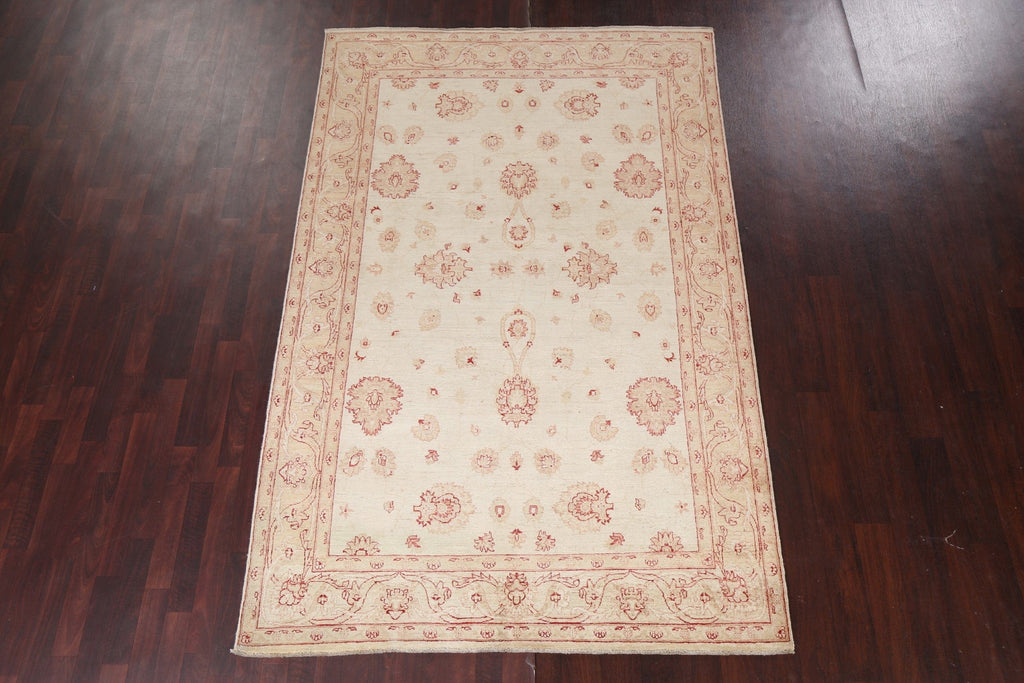 Vegetable Dye Chobi Peshawar Handmade Area Rug 6x9