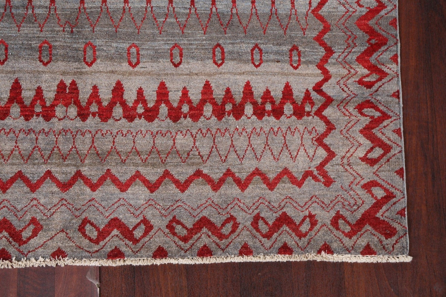 Handmade Gabbeh Kashkoli Wool Area Rug 6x8