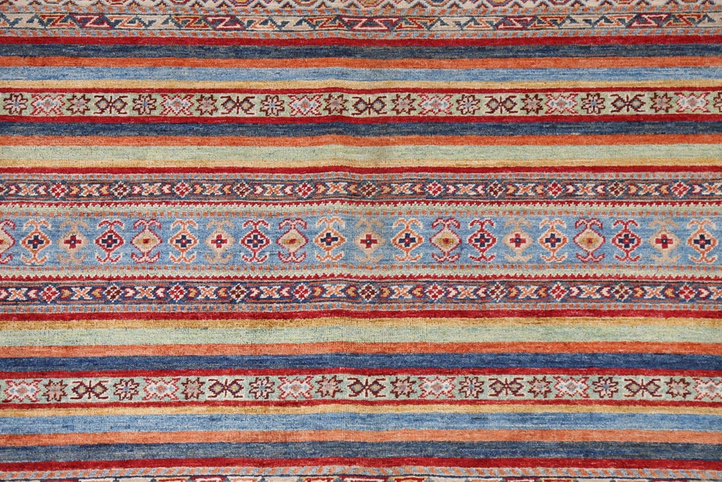 Vegetable Dye Kazak Oriental Area Rug 4x6