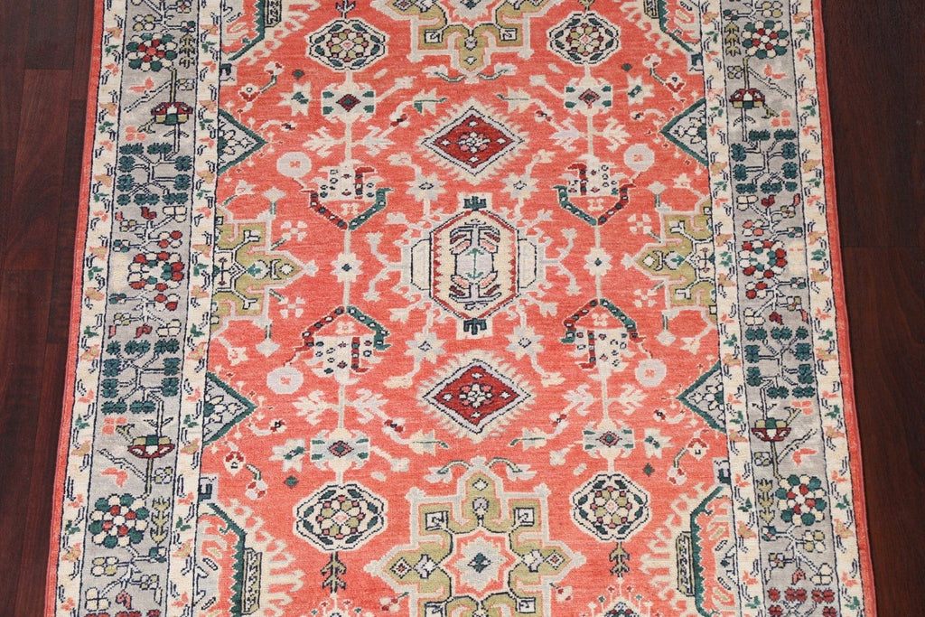 Vegetable Dye Heriz Oriental Area Rug 4x6