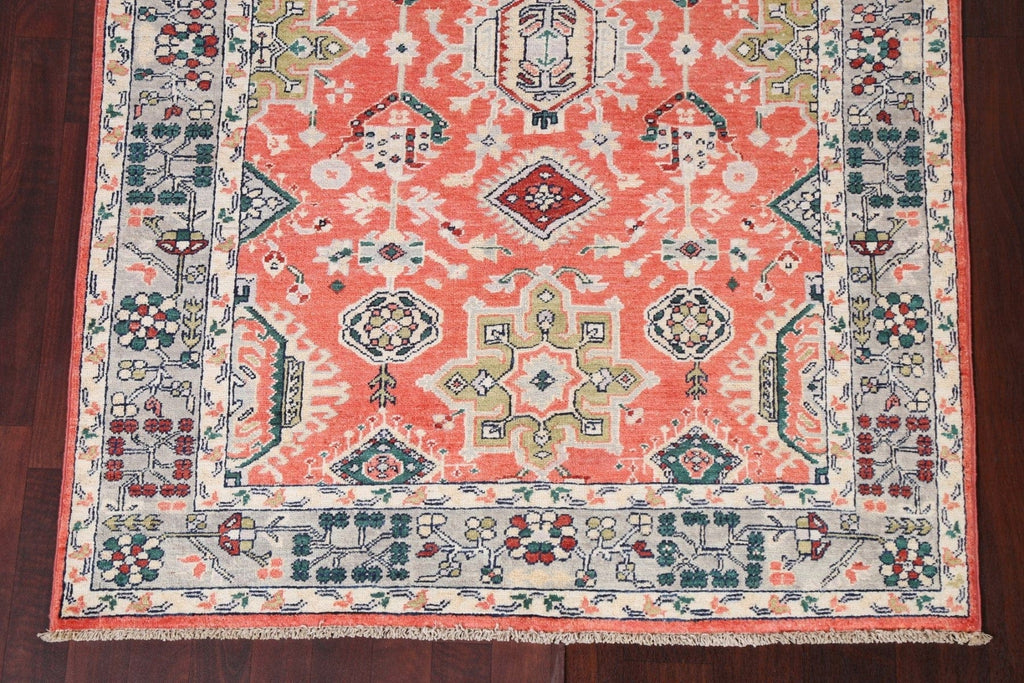 Vegetable Dye Heriz Oriental Area Rug 4x6