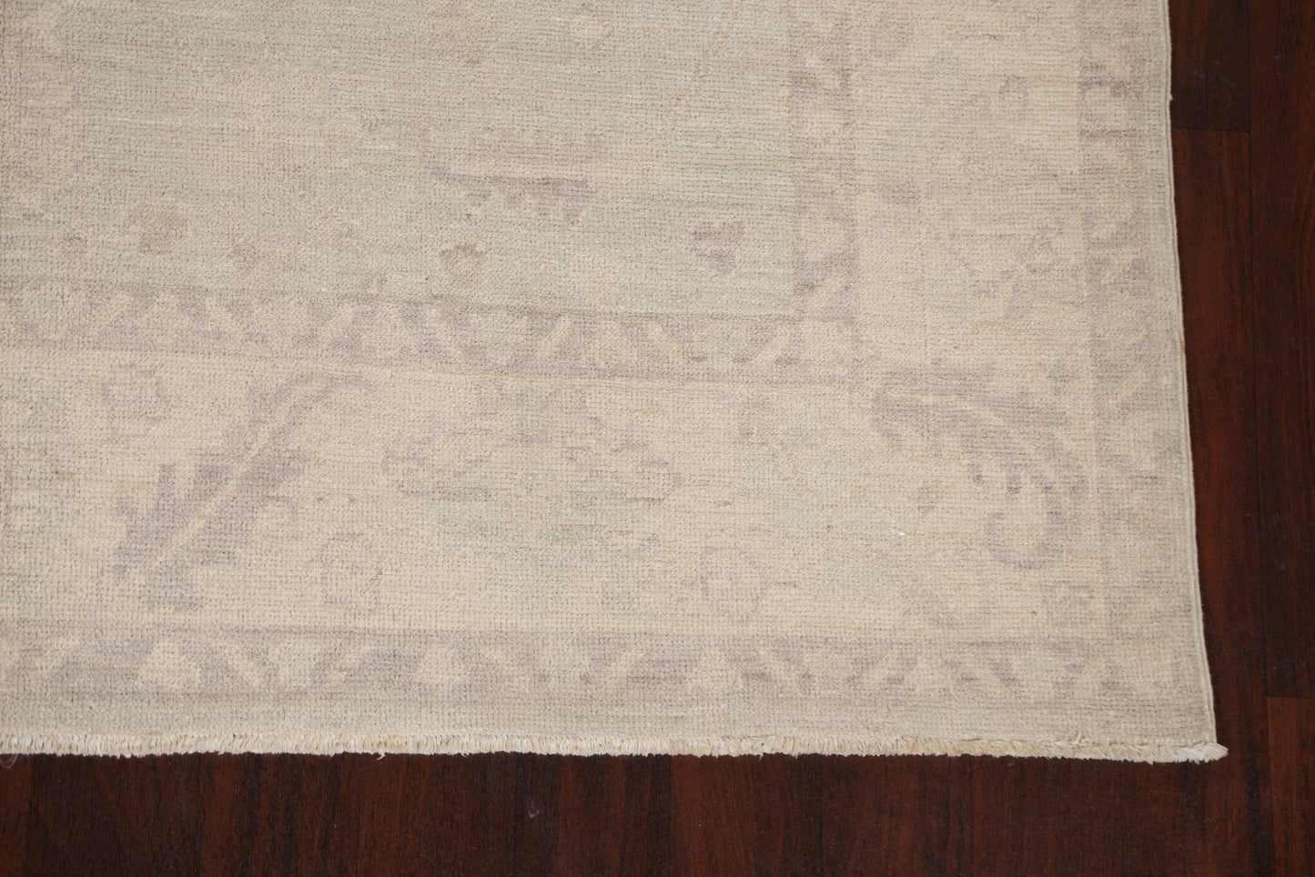 Vegetable Dye Oushak Turkish Area Rug 7x9