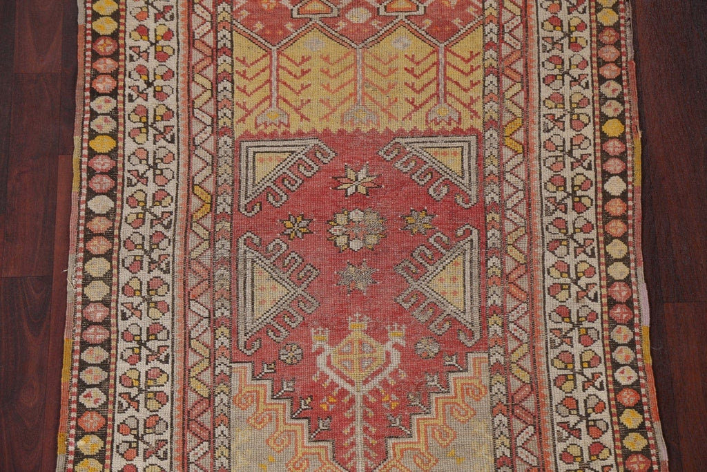 Antique Vegetable Dye Anatolian Turkish Area Rug 3x5