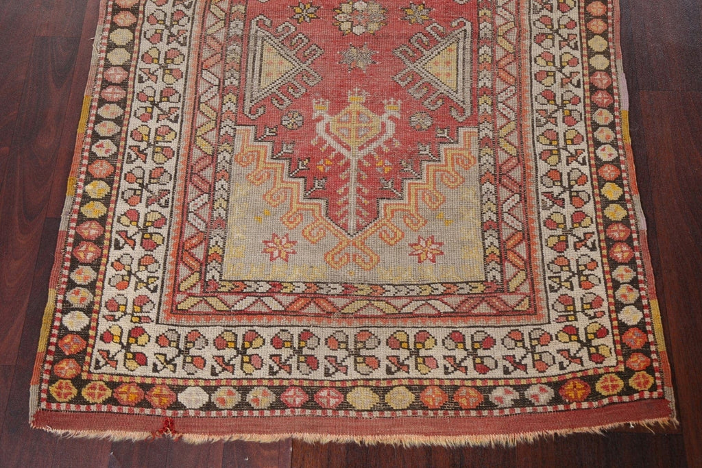 Antique Vegetable Dye Anatolian Turkish Area Rug 3x5