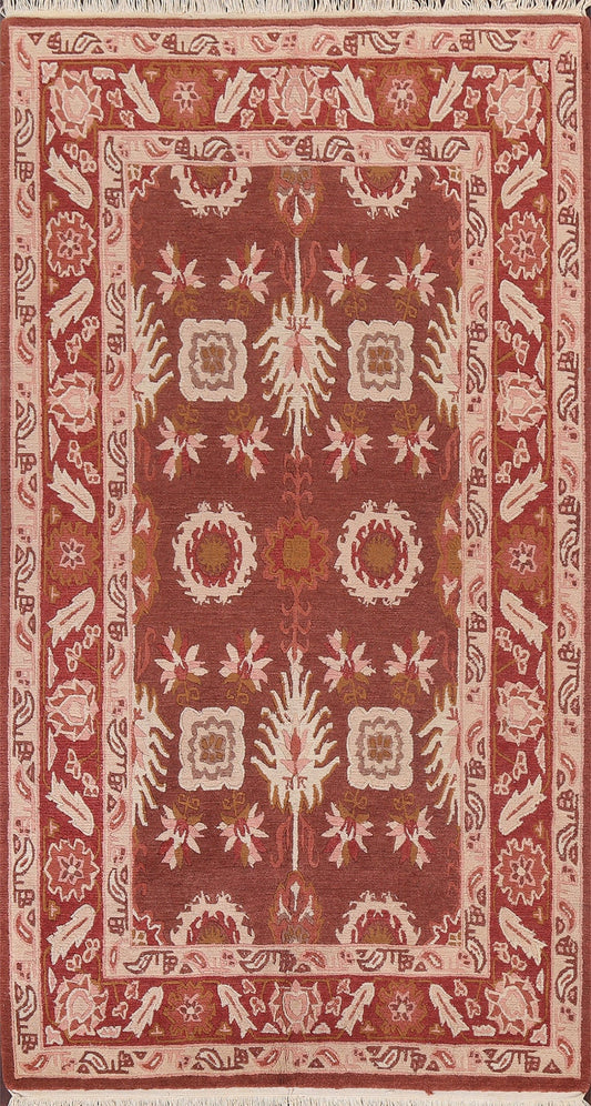 Vegetable Dye Nepalese Oriental Area Rug 5x9