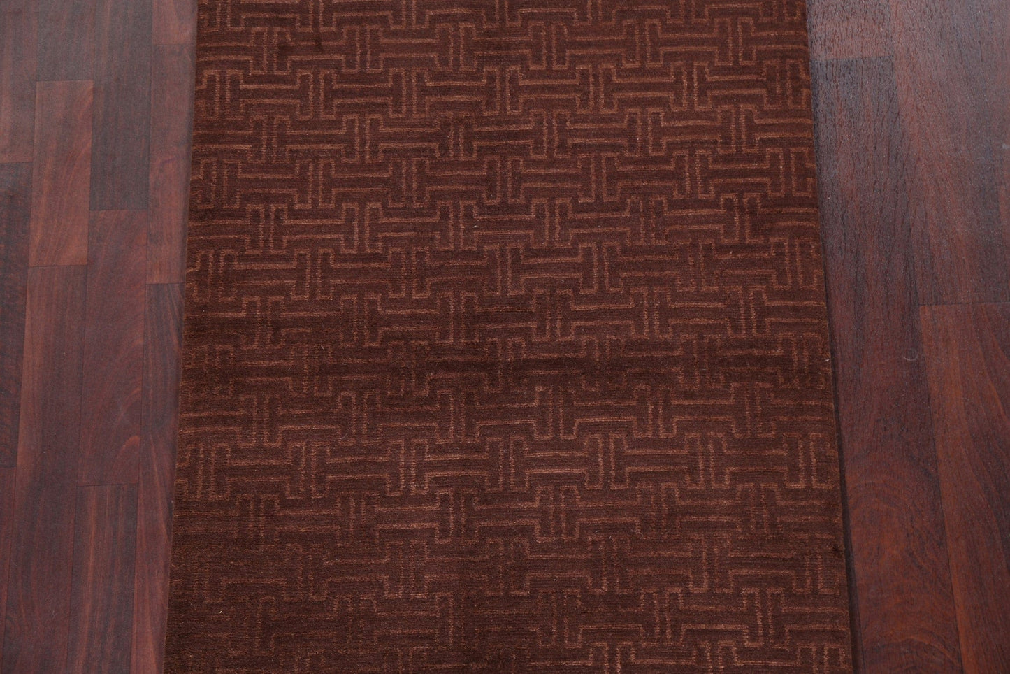 Vegetable Dye Nepalese Handmade Wool Rug 3x5