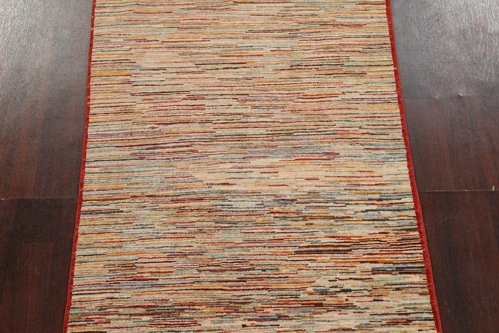 Vegetable Dye Gabbeh Kashkoli Handmade Rug 3x5