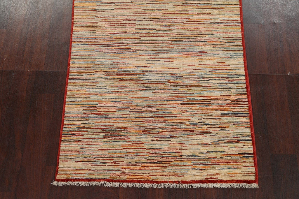 Vegetable Dye Gabbeh Kashkoli Handmade Rug 3x5