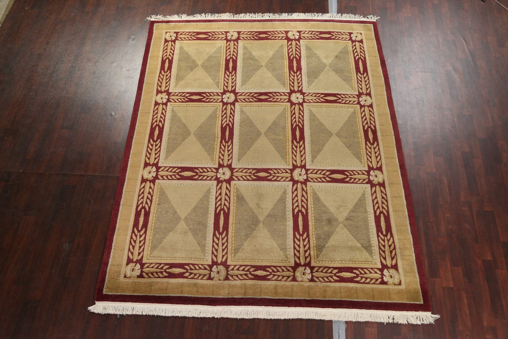 Vegetable Dye Nepalese Handmade Area Rug 8x10