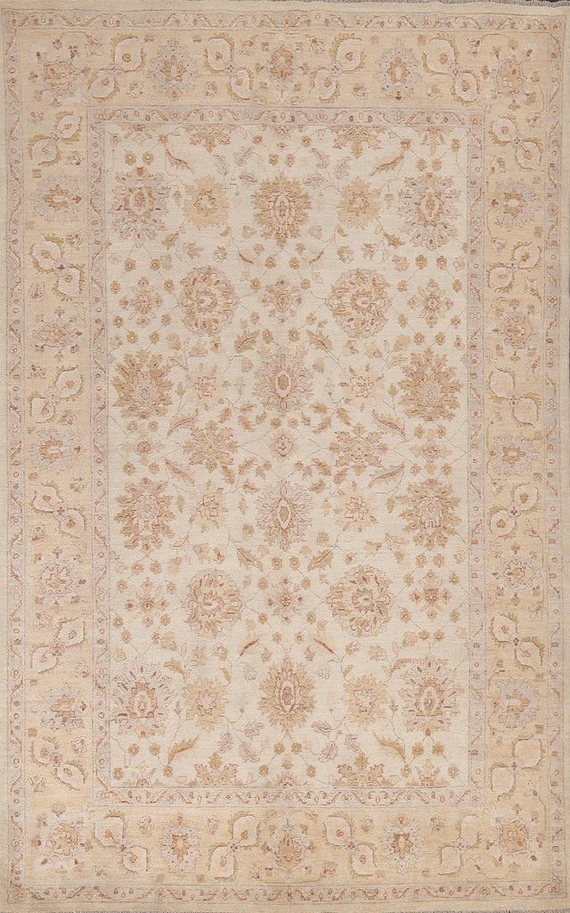 Vegetable Dye Chobi Peshawar Handmade Area Rug 6x9